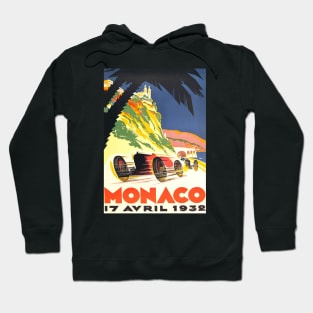 Monaco Grand Prix Poster 1932 Hoodie